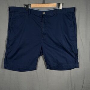 Polo Ralph Lauren Shorts Mens 46B Grand Navy Classic Fit Chino Pony 46G Big Tall